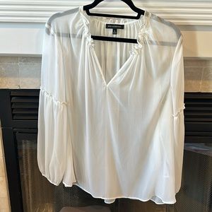 New without tags sheer banana republic blouse size xl